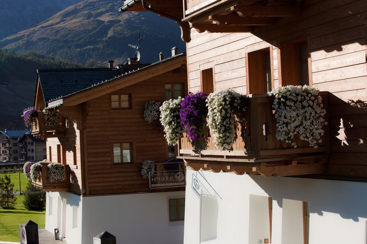Les Fleurs Bleues Aparthotel Livigno Exterior photo